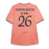 Porto Luuk de Jong #26 Bortatröja 2025-26 Korta ärmar